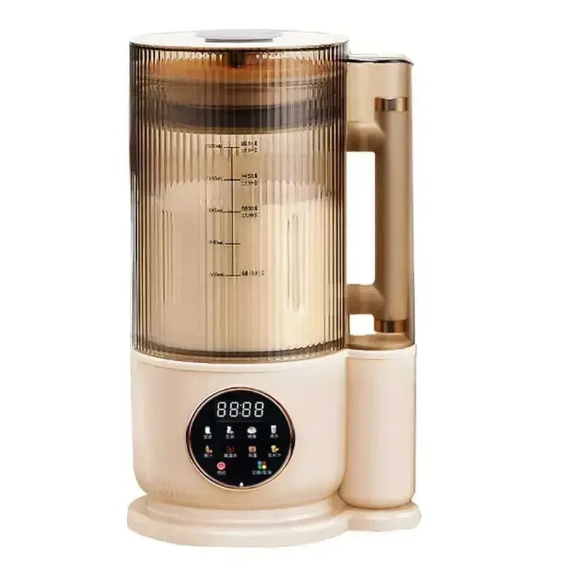 110V US Electric Soy Milk Machine1500ML Mixer Automatic Intelligent Food Blender Fruit Juicer Wall Breaking Rice Paste Maker
