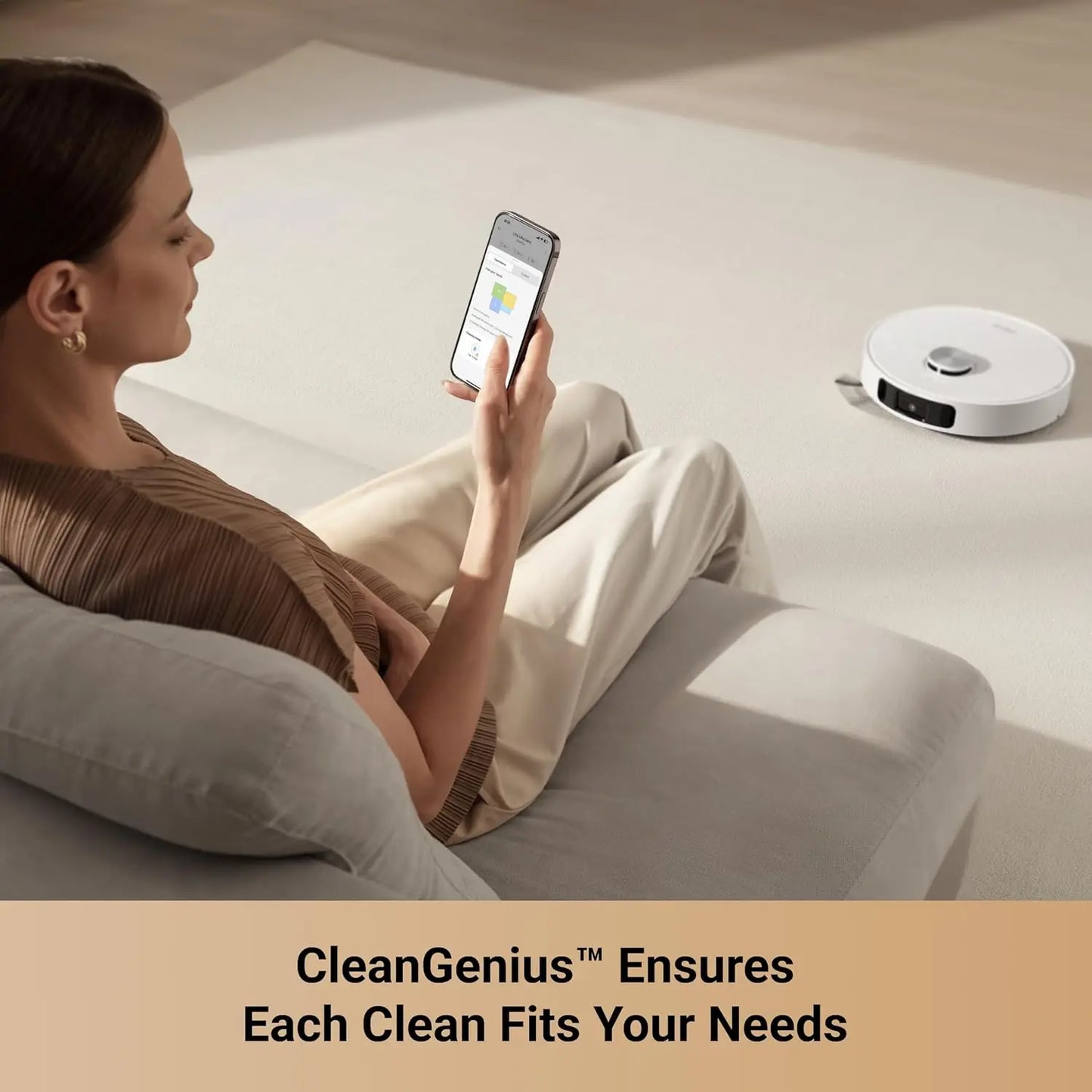 Ultra Robot Vacuum and Mop with 10,000Pa Suction, All-in-One Base, Auto-Empty for 75 Days, Smart Navigation
