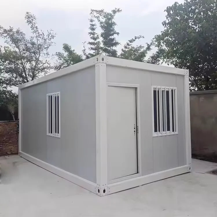 Outdoor Powder Coated Container House Anti Rust Treatment Prefab House Heavy Duty Aluminum Alloy Prefabricated Container