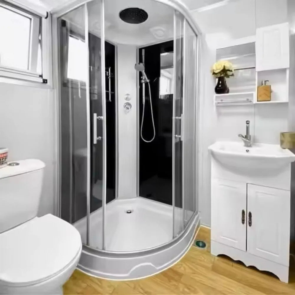 Custom Double Wings Expandable Container House 20ft 40ft Container House Steel Products Prefab Expansion Container House
