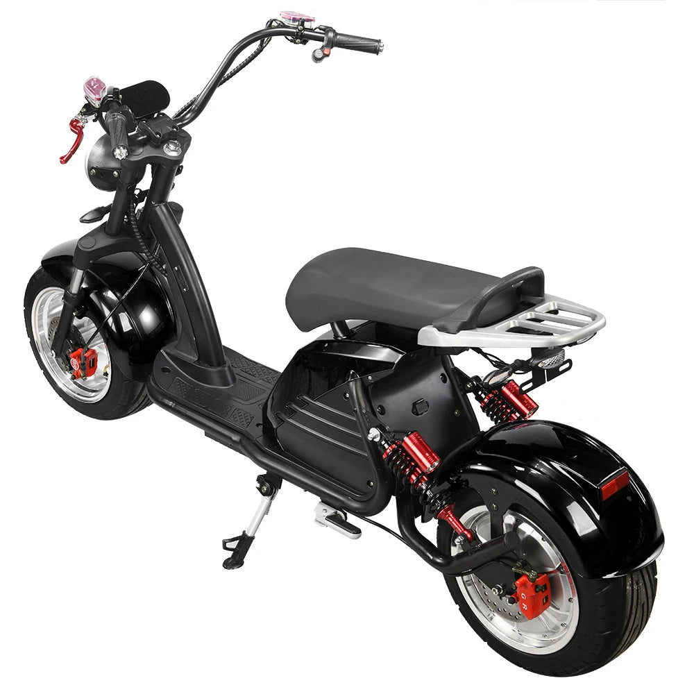 2 Wheel Fat Tyre E Scooter For Adults Max Speed 70km/h Max Range 35-50km/h Max Load 20kgs Electric Bikes Electric Scooter