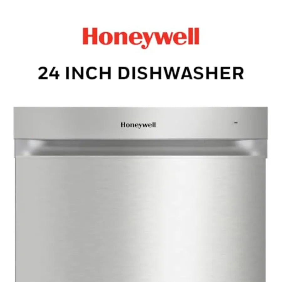 24 Inch Dishwasher with 12 Place Settings 7 Washing Cycles Stainless Steel and Plastic Tub UL/Energy Star Certified Stainless S