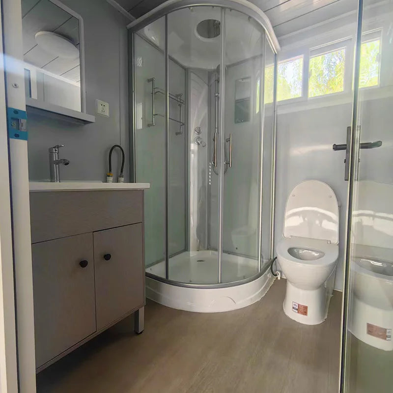 Site Accommodation Container House Prefabricated Modular Expandable Steel Structure Portable Building