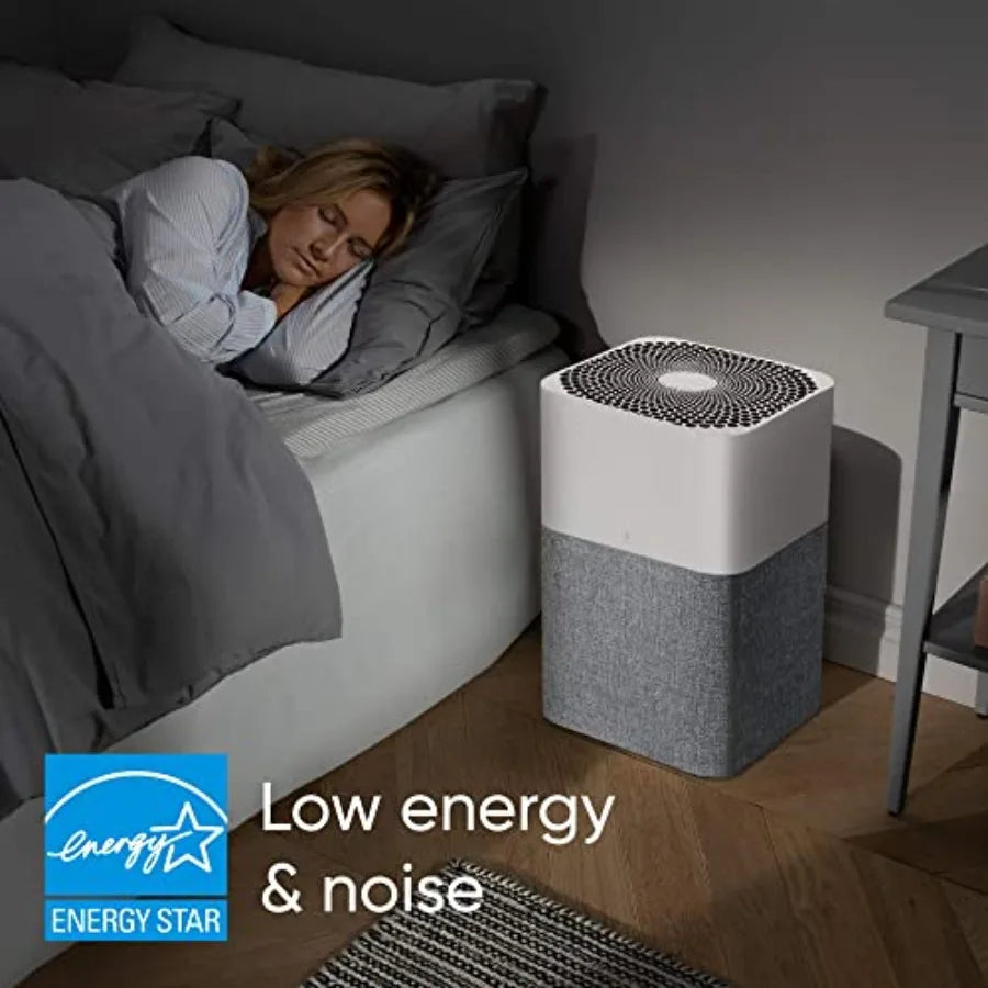 Air Purifier Large Room Air Cleaner for Dust Pet Dander Smoke Mold Pollen Bacteria Virus Allergen Odor Removal for Home Bedroom
