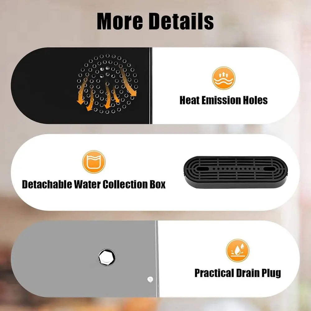 Stainless Steel Bottom-Load 5 Gallon Water Dispenser with LED Light for Home, Office, Hotels, Kitchens, Living Rooms - Gold