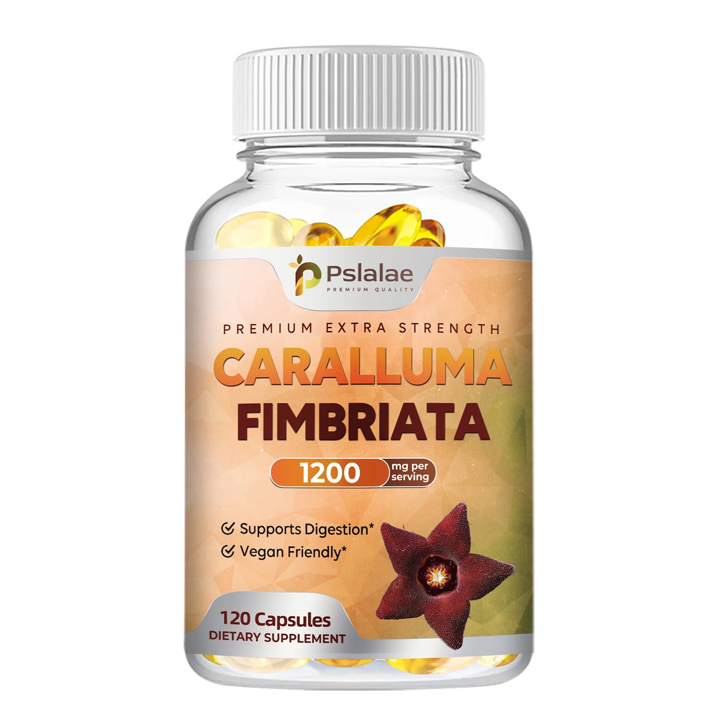 Caralluma Fimbriata Capsules - Improves Endurance, Improves Concentration, Boosts Metabolism, Immune Support - 120 Capsules