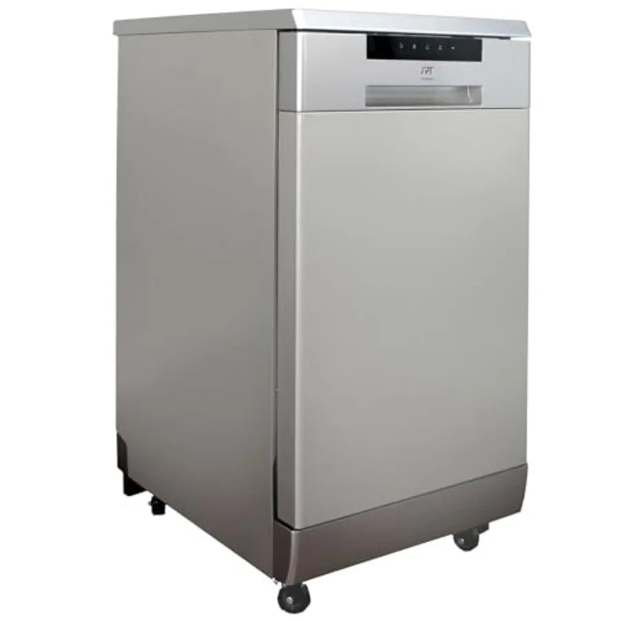 18 Portable Dishwasher with ENERGY STAR Stainless Steel Compact Kitchen Solution for Efficient Cleaning Durable Stainless Steel