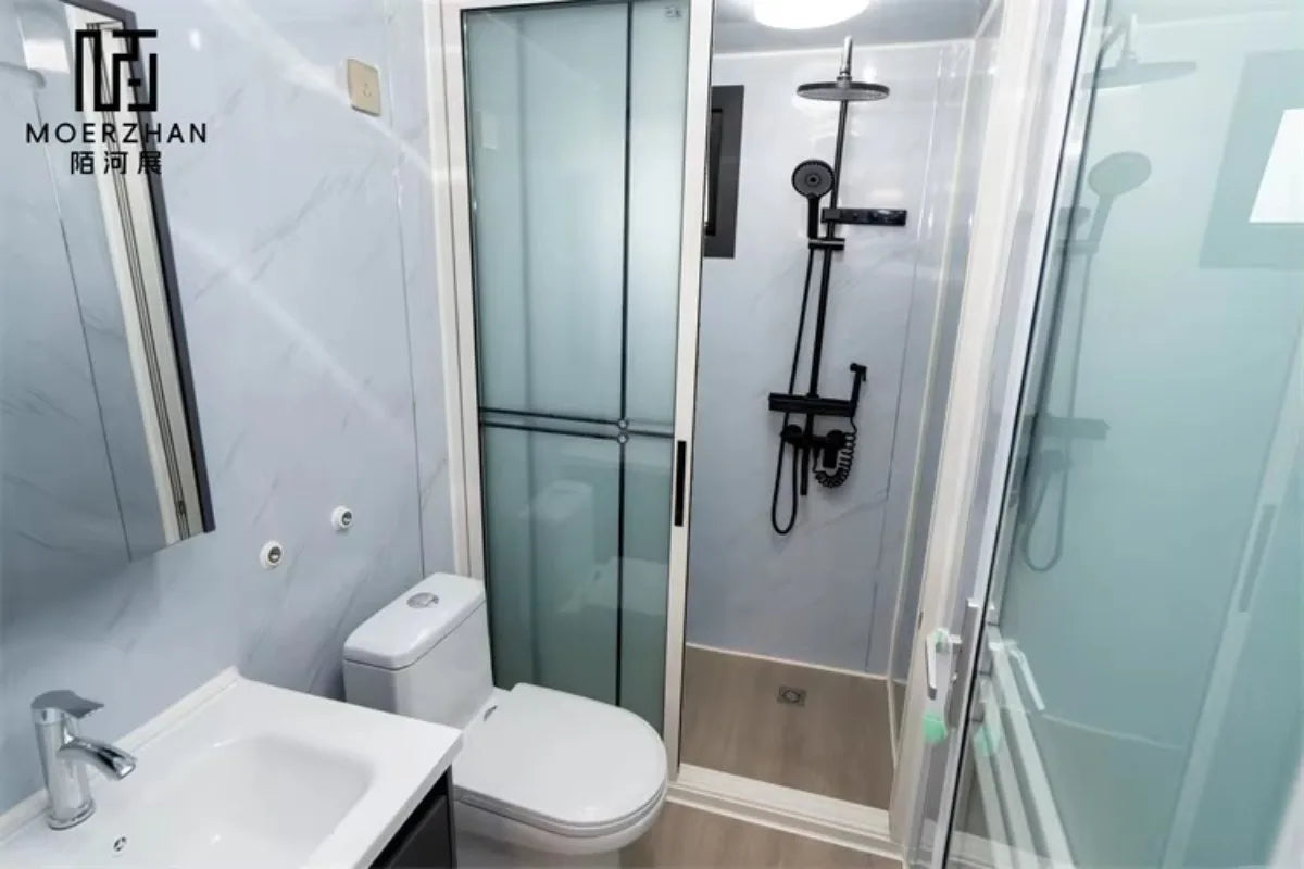 Customized Foldable Prefabricated House 20Ft Expandable Container House Prefab Modular Tiny Homes Pre Flat Pack Tiny House