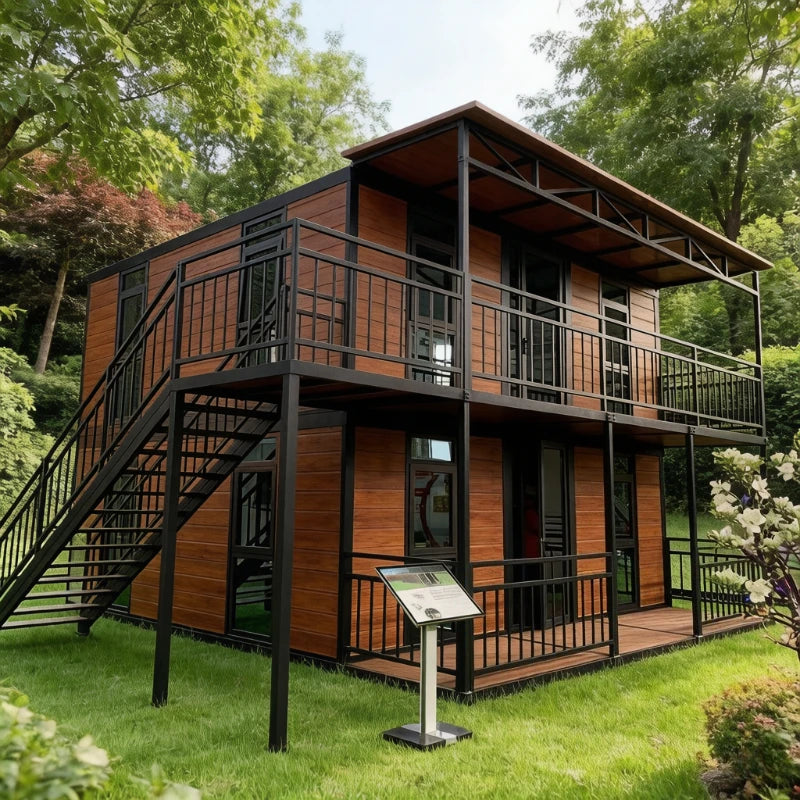 Directly Factory Sale Expandable Container House 2 3 4 Bedroom Prefabricated House Portable Mobile Tiny Home Steel Garden Rooms