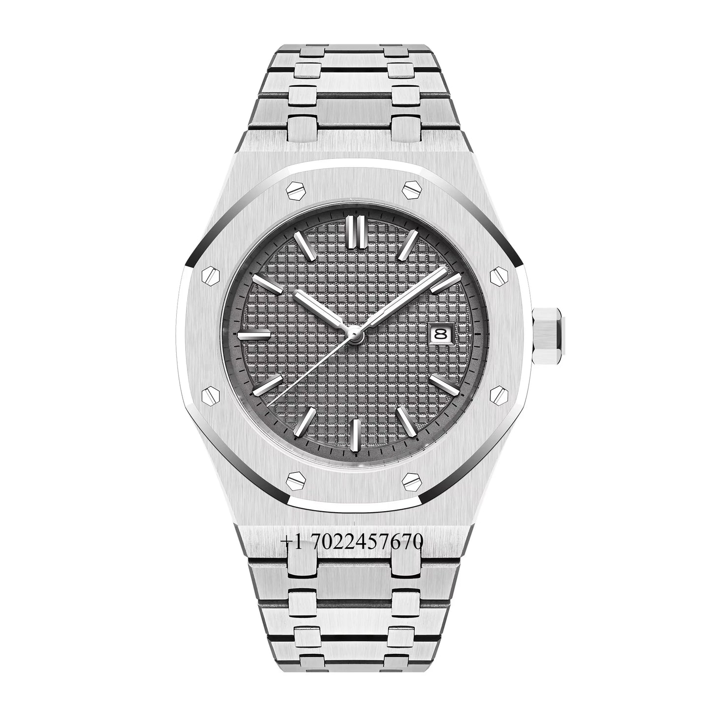 TJW High-end Men's Mechanical Watch 316L Stainless Steel with Waterproof Diver Sports/Business Miyota Luminous