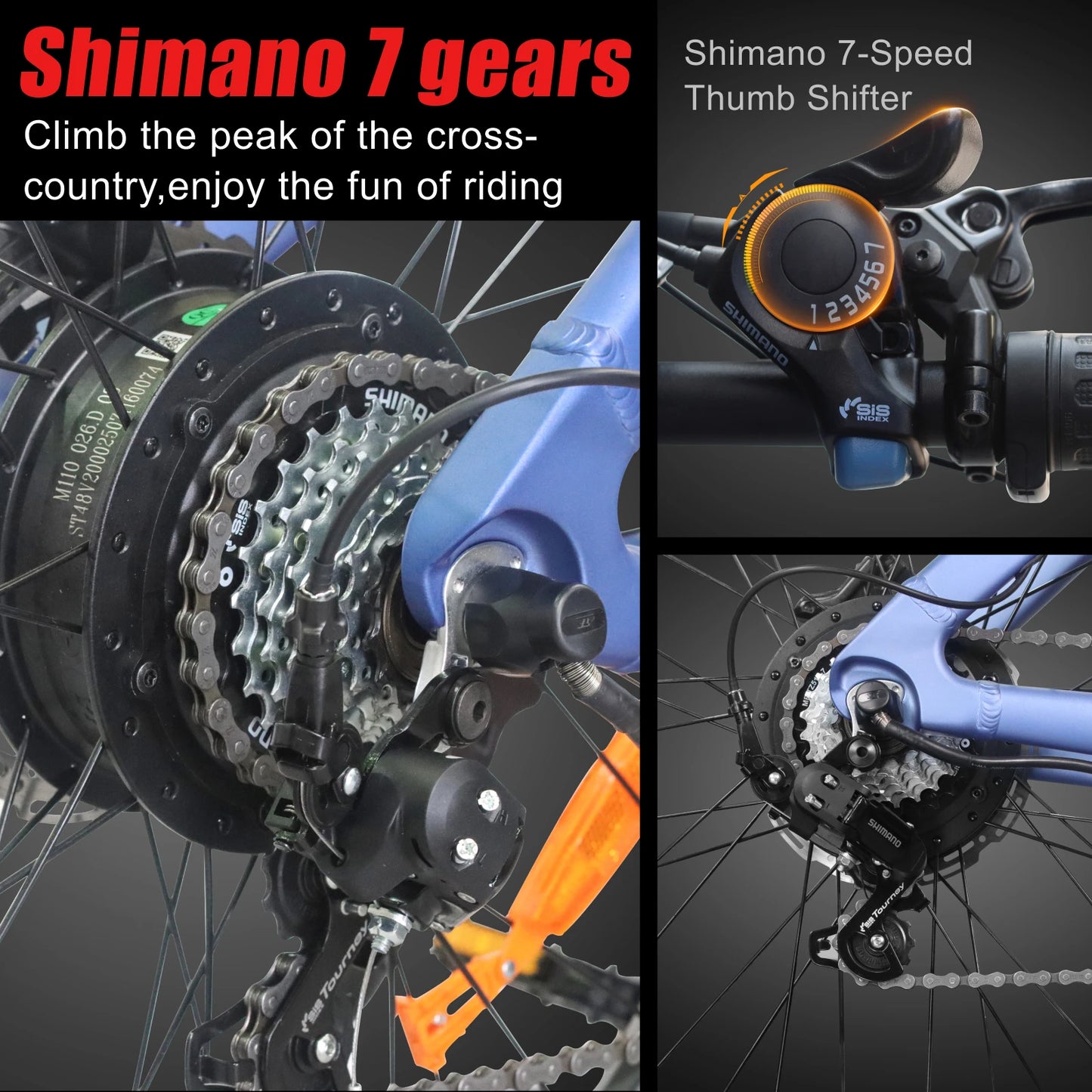 HX Q5 e bike 2000W adult Electric Bike 57KM/H 48V 20AH 27.5 Inch Off-Road Tire electric bicycle City E bikes mountain ebike
