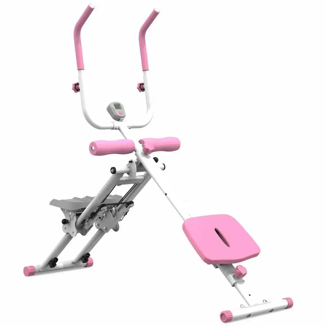 ‌2-in-1 Stair Stepper & Ab Workout Machine – Multifunctional Home Gym Equipment