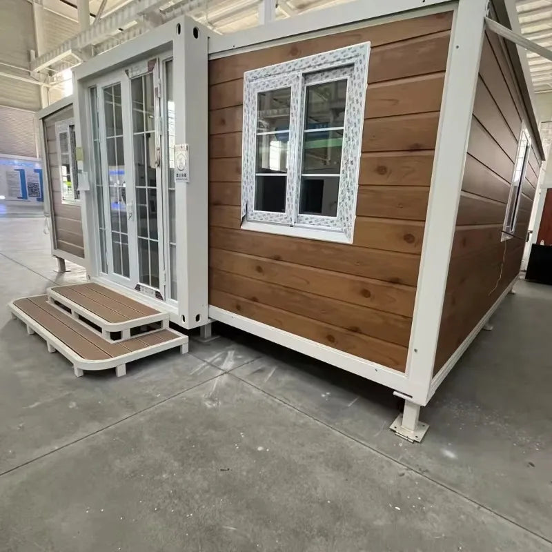40Ft 20Ft Mobile Tiny House Expandable Container House Villa Extendable Prefab Tiny Home Foldable Modular Container Cafe House
