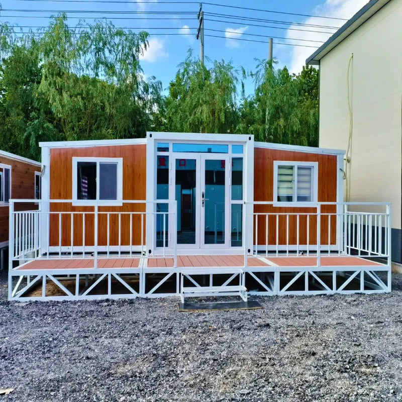 3 Bedroom Expandable House 20Ft 40Ft Portable Folding Mobile Prefa Home Modular Container House with Kitchen Washroom