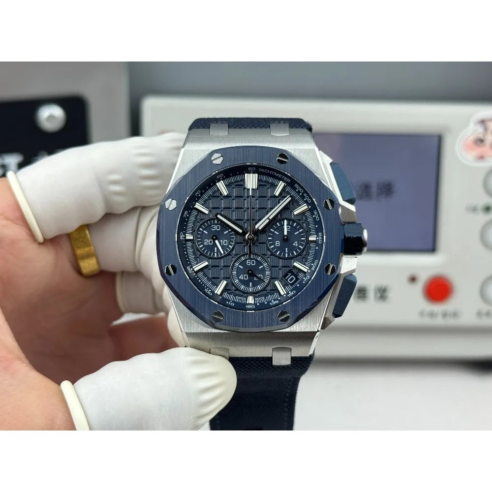 2026 New A+ Top Brand Reissue Watch with Versatile Case and Moon Phase Design for Men
