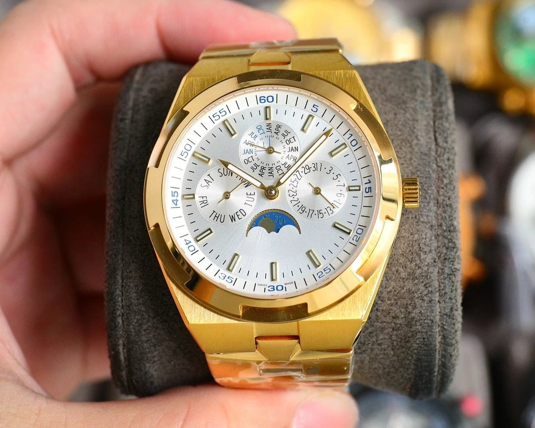 Wholesale VC Top Brand Reissue Watch with Versatile Case and Moon Phase Design for Men factory price