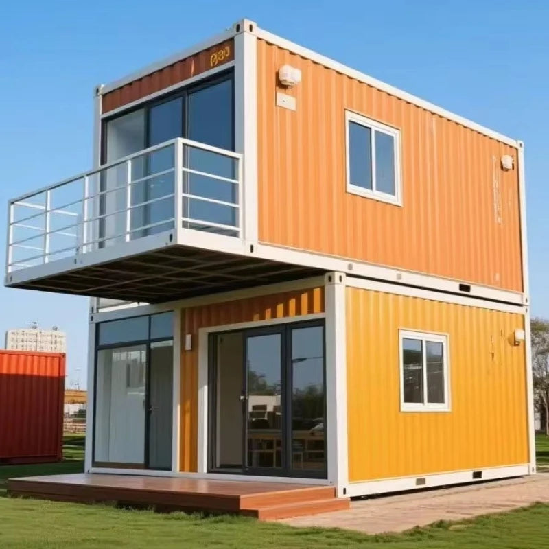 Site Accommodation Container House Prefabricated Modular Expandable Steel Structure Portable Building