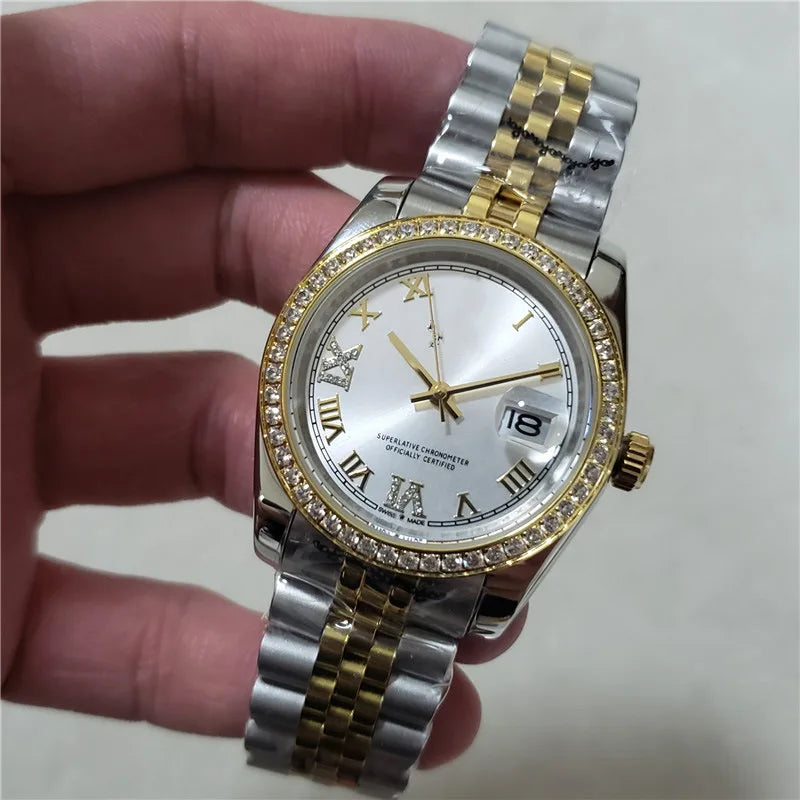2026AAA High Quality Labor Women's Automatic Mechanical Watch Stainless Steel