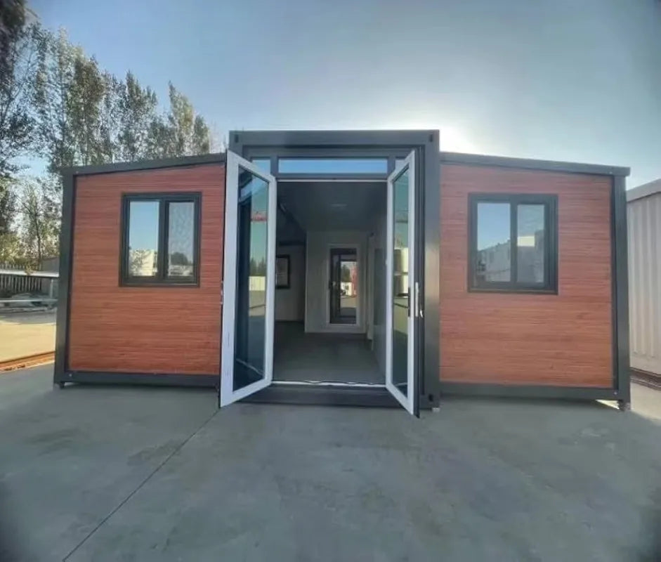 40ft Expandable Foldable House Luxury Prefab Home With Bathroom Kitchen Balcony For Villa Resort Hotel And Family Vacation Use