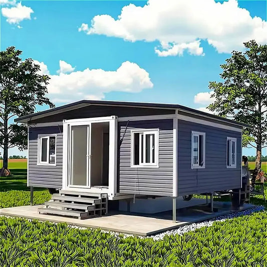 Luxury Folding Prefabricated House 20ft 30ft 40ft Mobile Tiny Home 2 3 4 Bedrooms Modular Prefab Expandable Container House Sale