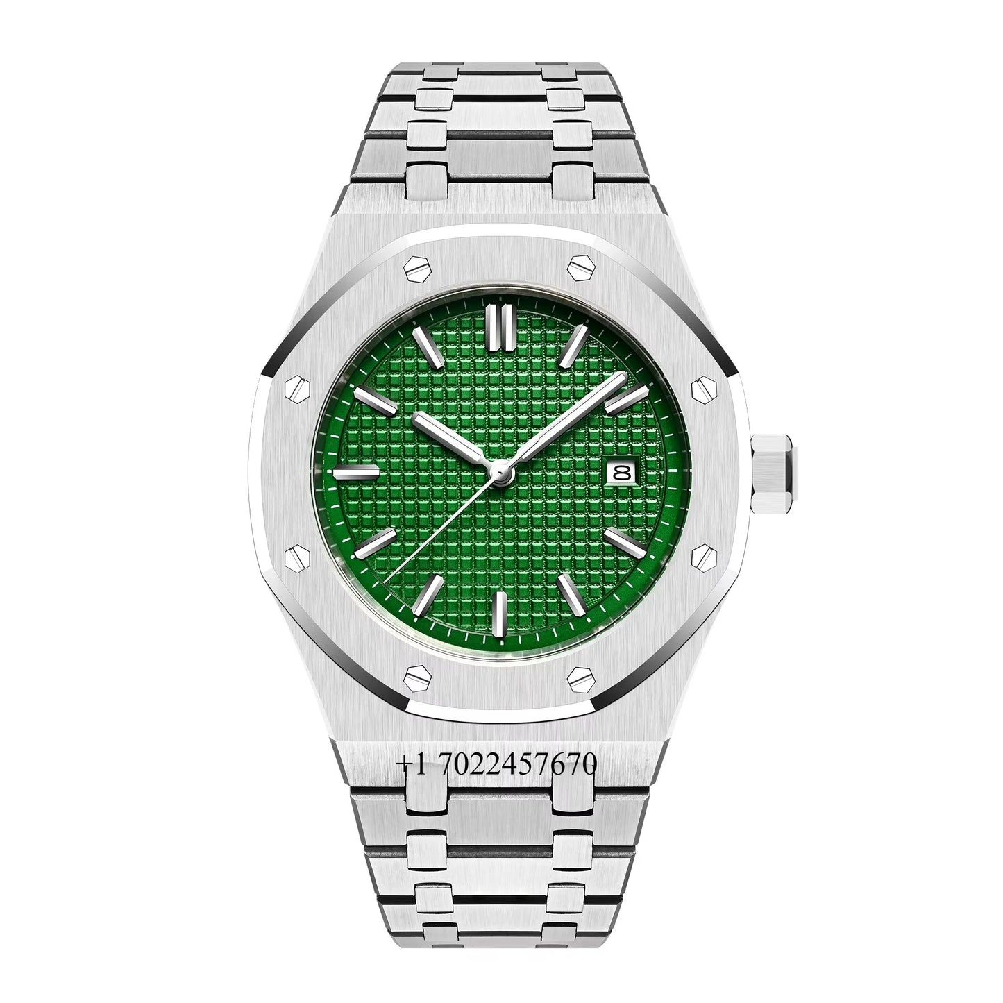 TJW High-end Men's Mechanical Watch 316L Stainless Steel with Waterproof Diver Sports/Business Miyota Luminous