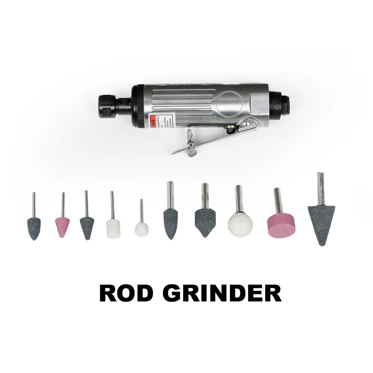 Professional Pneumatic Air Tool Impact Wrench Ratchet Hammer Grinder Kit for Car Maintenance and DIY Projects