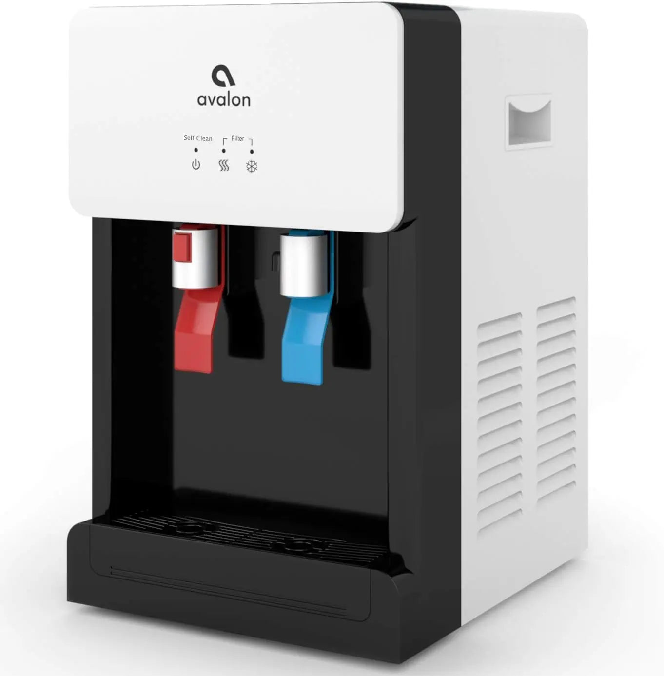 Self-Cleaning Touchless Bottleless Cooler Dispenser with Hot & Cold Water, NSF Certified Filter, UL/Energy Star, White