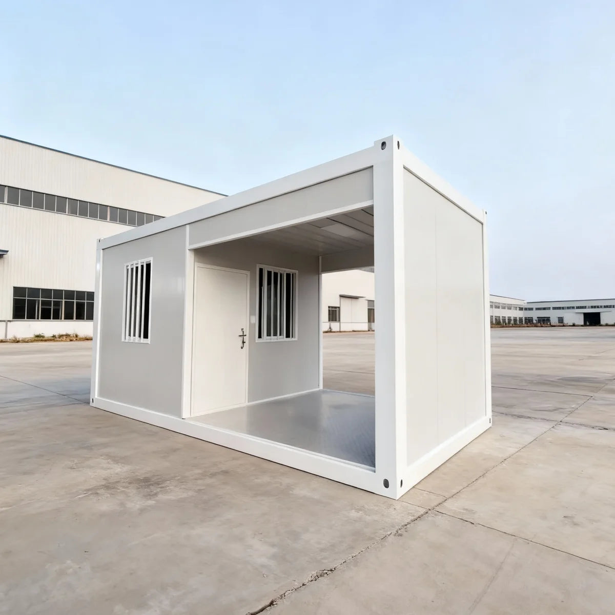 Rust Protection Aluminum Alloy Container House Warm in Winter and Cool in Summer Container Rainproof Expandable Prefab House