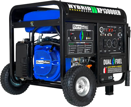 XP13000EH 13,000-Watt Dual Fuel Portable Generator - Gas & Propane, Electric Start, Whole Home Backup Power