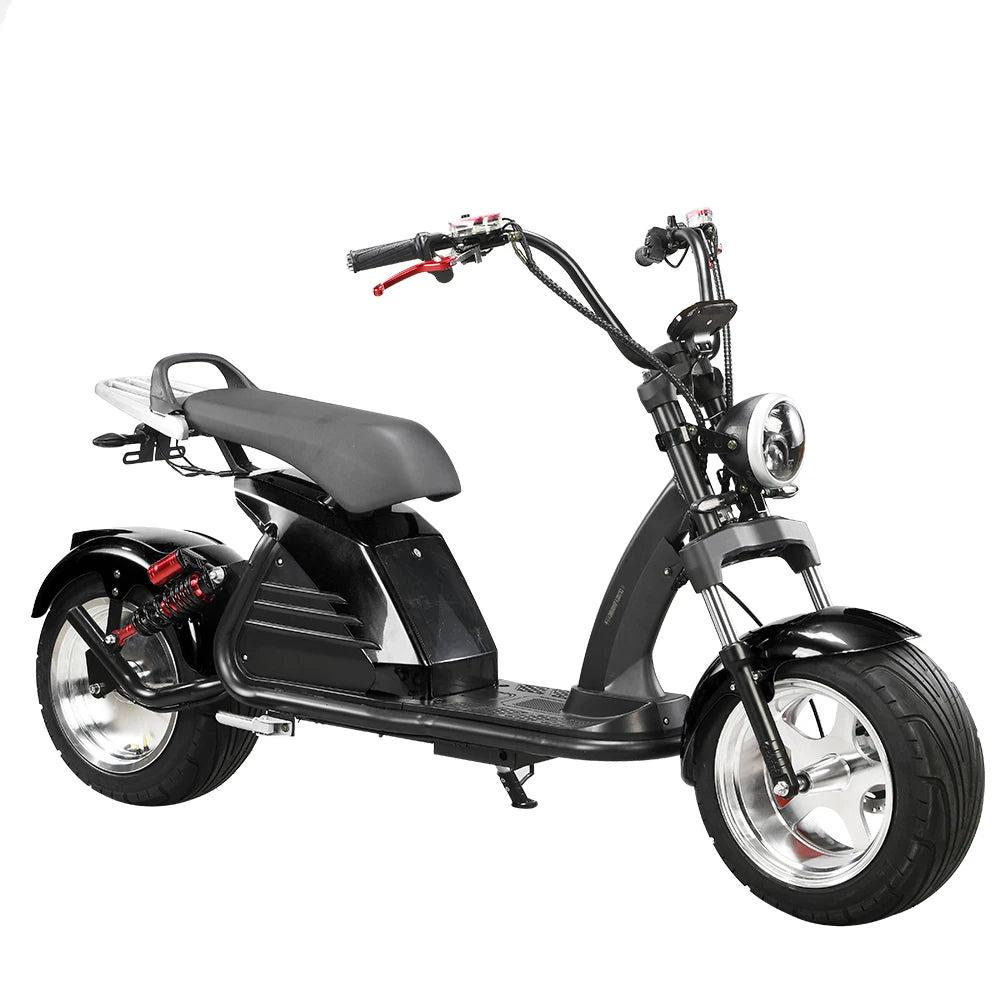 2 Wheel Fat Tyre E Scooter For Adults Max Speed 70km/h Max Range 35-50km/h Max Load 20kgs Electric Bikes Electric Scooter