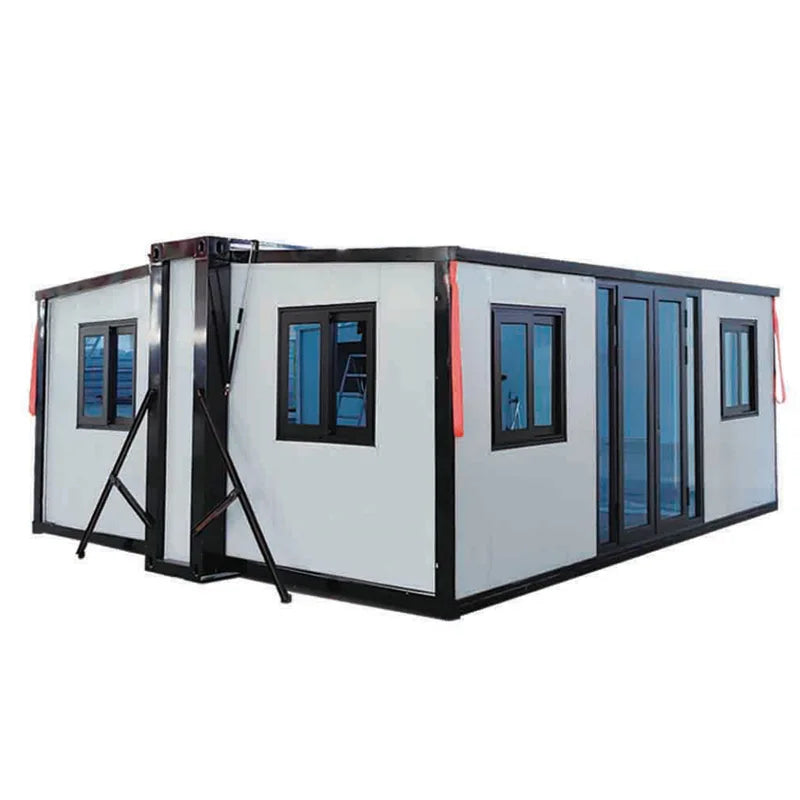 Customized Folding Prefabricated Modular House Expandable Portable Container Home For Quick Housing Setup  Worker Accommodation