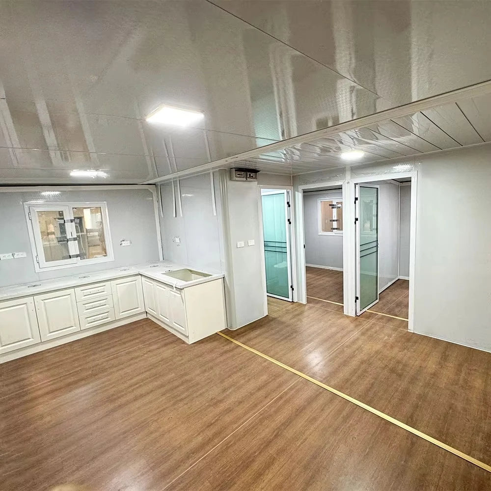 Customizable Scalable Prefabricated Houses, Movable Folding Houses, 3/4/5 Bedroom Scalable Prefabricated Container Houses