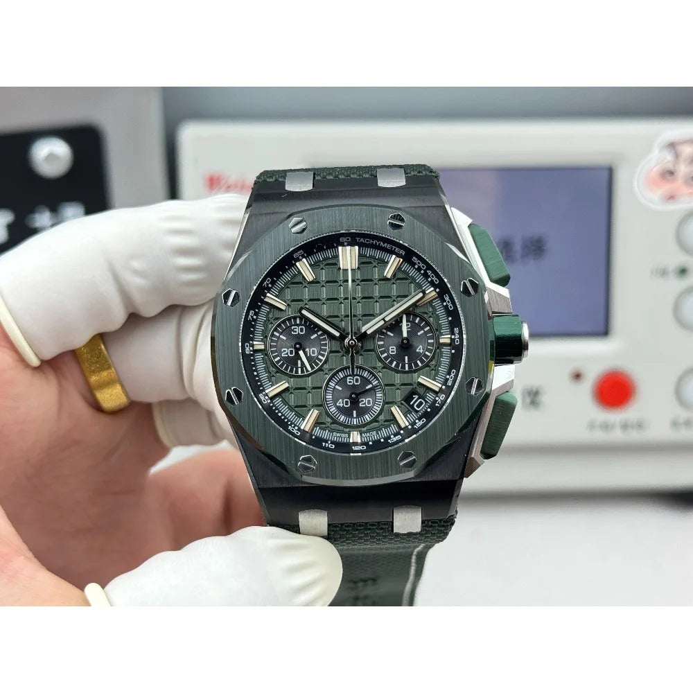 2026 New A+ Top Brand Reissue Watch with Versatile Case and Moon Phase Design for Men