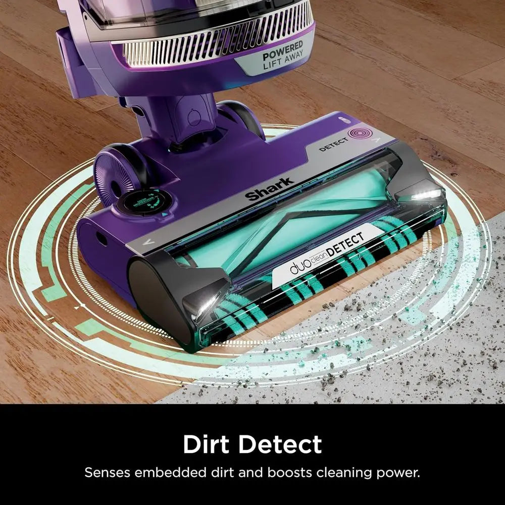 Upright Vacuum Cleaner with HEPA Filter, Heavy Duty Vacuum with Powerful Suction for Pet Hair Pickup, DuoClean Techn