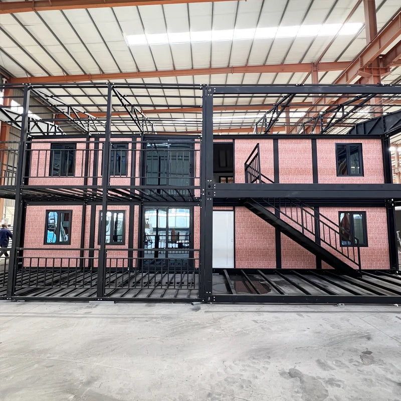 Site Accommodation Container House Prefabricated Modular Expandable Steel Structure Portable Building