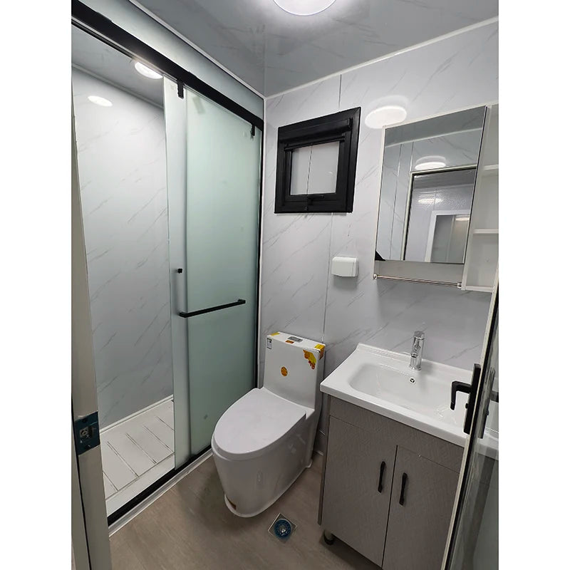 Prefab Tiny House Modular Garden Shed Studio With Bathroom Outdoor Container Apartment Use