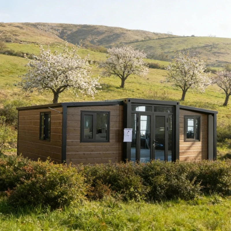 Granny Flat 20Ft 40 Ft Expandable Container Folding House Prefab 40Ft Villa Shipping Prefabricated Mobile Home 2 3 4 5 Bedroom