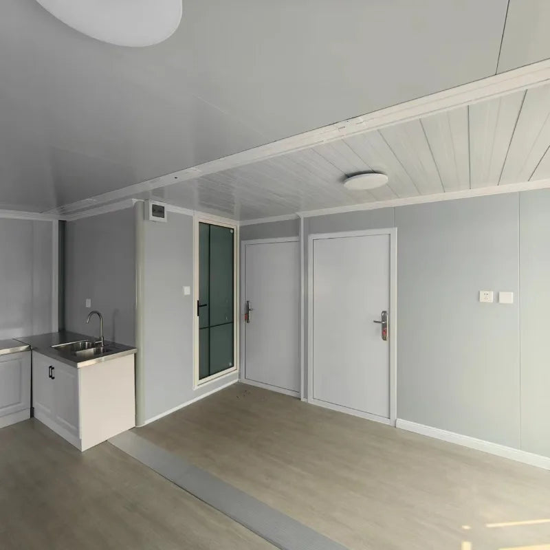 Customized Prefab Modular Cabin Solar Energy Compatible Insulated Soundproof Interior Anti Seismic Foldable Tiny Villa