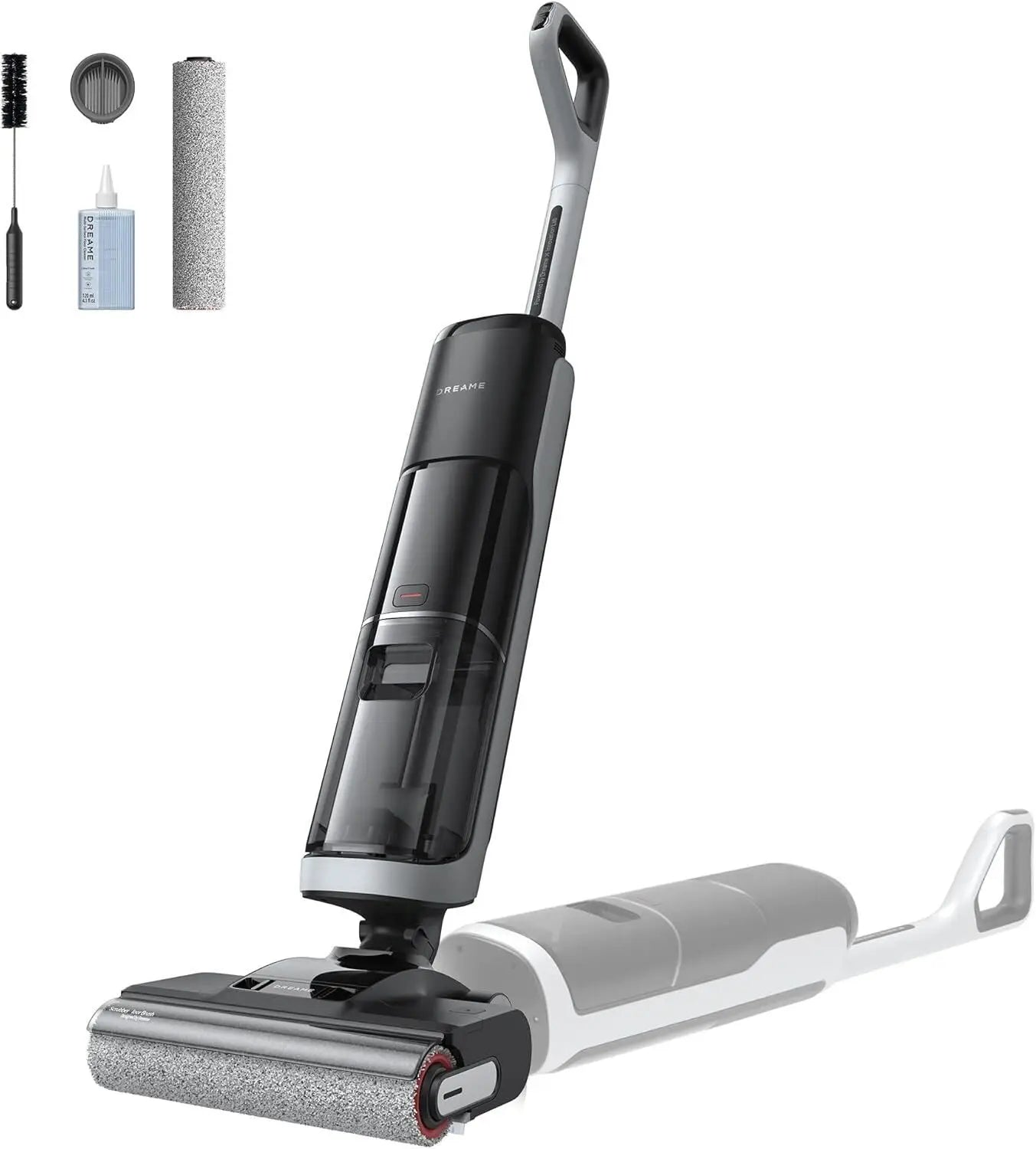H14 dual-purpose dry wet 180 ° flat cordless vacuum cleaner with hot air