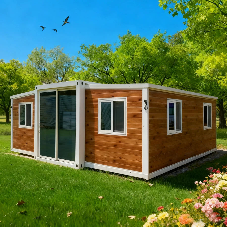 High Quality Prefabricated Container House for Quick Assembly 20ft/30ft/40ft Transportable Shipping Container Homes