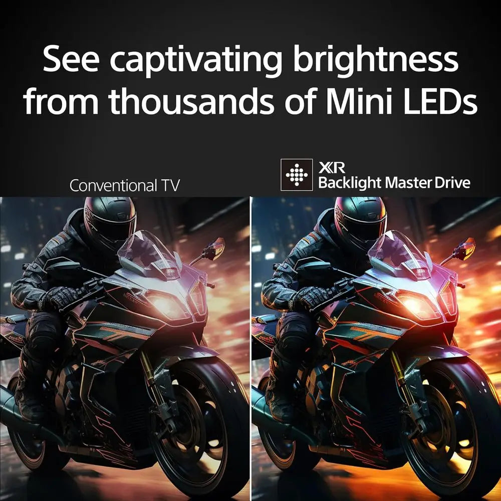 75 Inch Mini LED QLED 4K Ultra HD TV BRAVIA 7 Smart TV with Dolby Vision HDR and Exclusive eatures or 5 (K-75XR70)