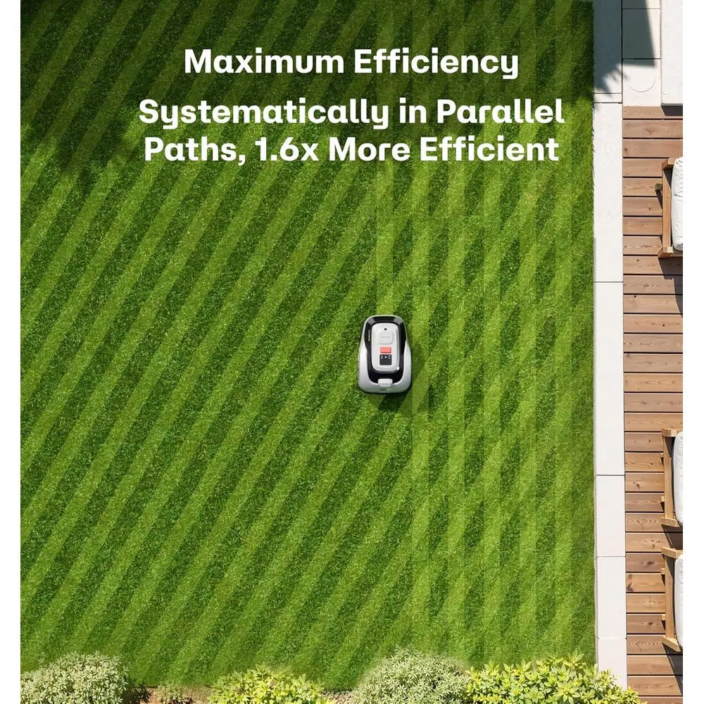 Raccoon 2 SE Robot Lawn Mower, Wire-ree Robotic Lawn Mower Without RTK or Max. 0.15 Acre Lawn Area, 1.18"–3.15” Cutting Height,