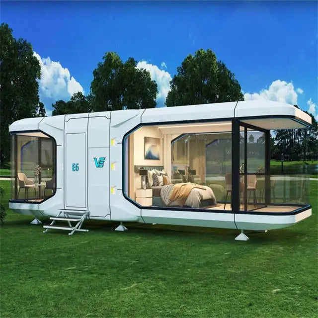 High Quality Prefabricated Container House for Quick Assembly 20ft/30ft/40ft Transportable Shipping Container Homes