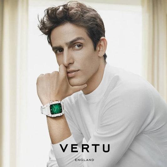 VERTU H1 Mechanical Smartwatch for Men with Sapphire Display Android Compatible Make Calls Fitness Watch Blood Oxygen Heart Rate