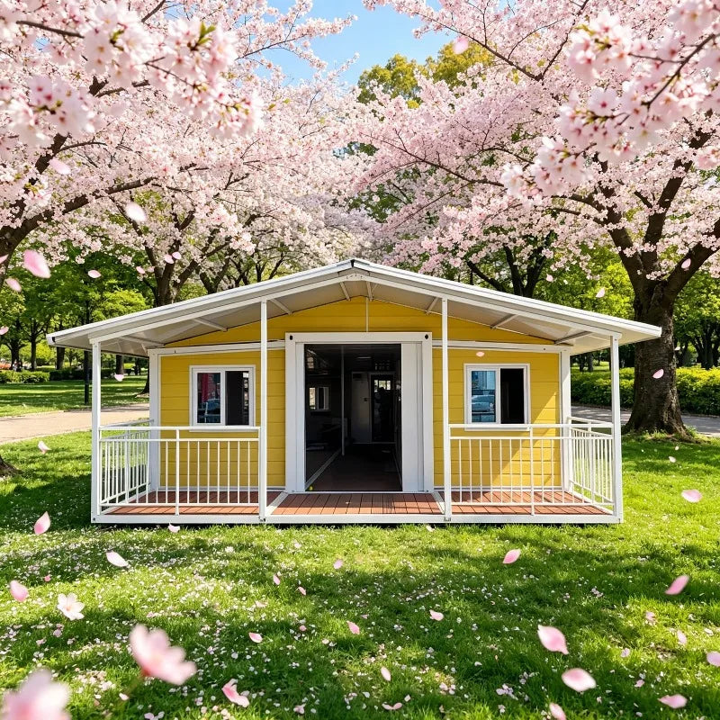 Folding Portable Home Container Prefabricated Unit for Site Camp Worker Housing and Guest Room Customized