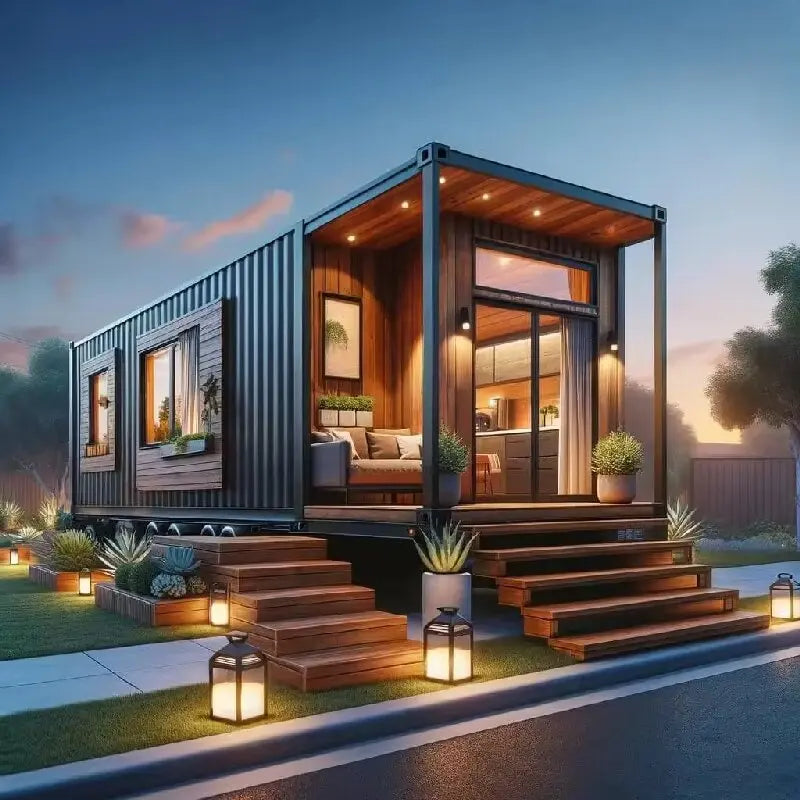 Quick Installation 20ft Expandable Prefabricated Container Houses Standard Practical Mobile Foldable House