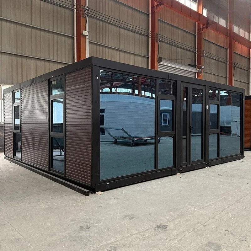 Best Price Folding Expandable Container House Insulated 40ft 30ft 20ft Villa Prefabricated Waterproof Prefab Mobile Home