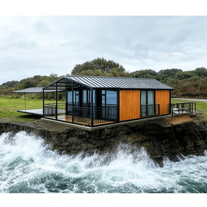 Mini Homes To Live In Luxury Prefabricated House Stackable Foldable Container House Site Foldable Home