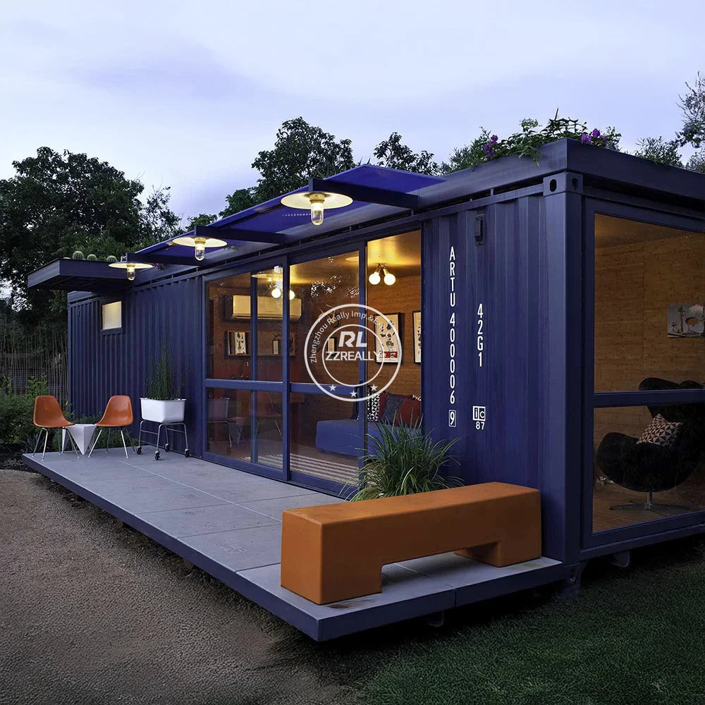 Prefab Tiny House 20ft 40ft Expandable Container House Prefabricated Mobile Container Home With Full Bathroom 2 3 Bedrooms