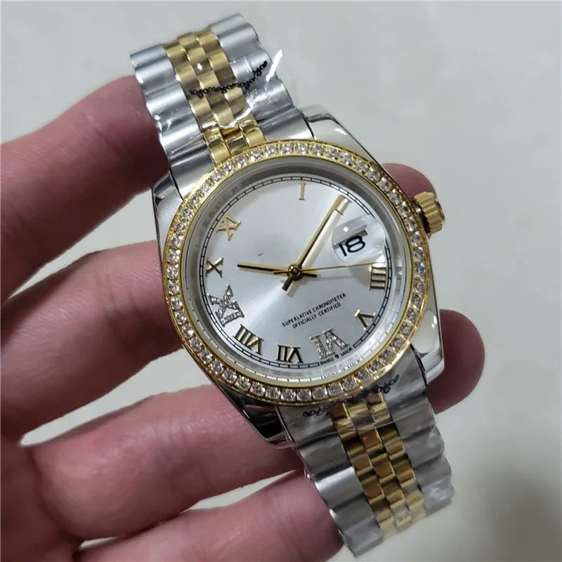 2026AAA High Quality Labor Women's Automatic Mechanical Watch Stainless Steel